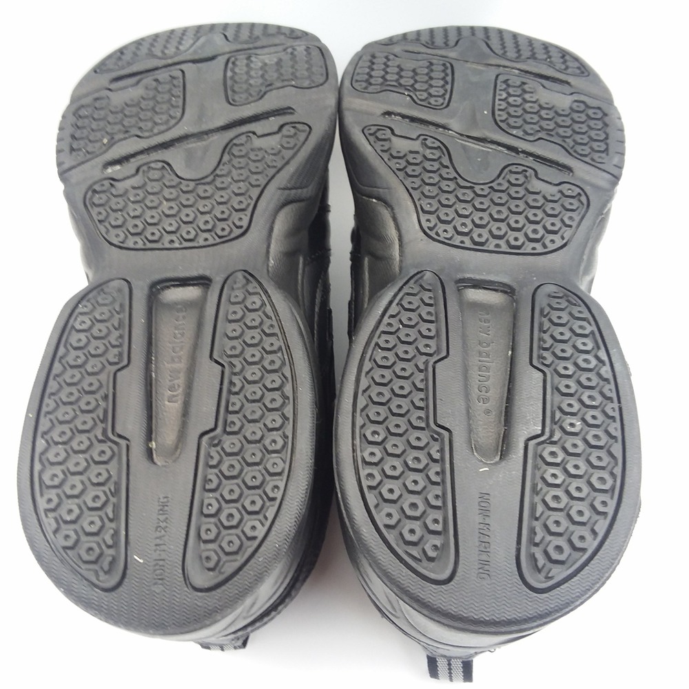 New Balance MX623AB2 Men's 9 Leather Triple Black Comfort Walking Shoes Sneakers - Picture 12 of 14